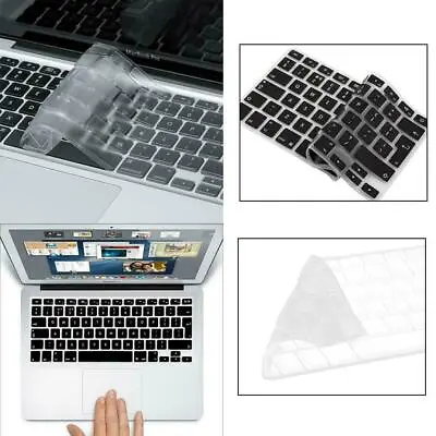 Silicon Rubber Keyboard Skin Cover For 11 12 13 15 MacBook Air /Pro /Retina • £3.49