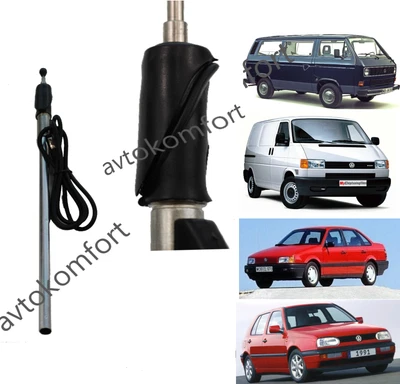 £10.79 • Buy Telescopic Fender Antenna FM Radio Car Aerial For VW Golf3 Transporter T3 T4