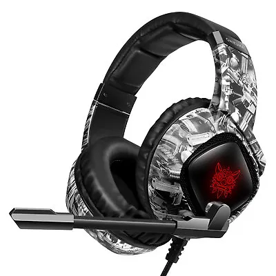 $35 • Buy ONIKUMA K19 Mic Stereo Gaming Headset Headphone For PC Laptop PS4 Xbox One 360
