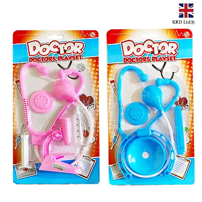 £4.25 • Buy Kids  Doctor Medical Set Girls Boys Nurses Toy Role Play Kit Gift Fancy Dress UK