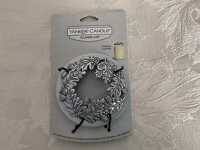 Yankee Candle Silver Leaf/Acorn Illuma Lid • £17.99