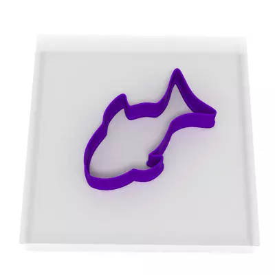 £5.99 • Buy 10CM Fish 2 Cookie Cutter Biscuit Dough Icing Shape Biscuit Cake Ocean Sea 