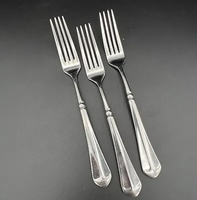Mikasa FRENCH COUNTRYSIDE 3 Dinner Forks Stainless Steel Flatware Glossy • $24.99