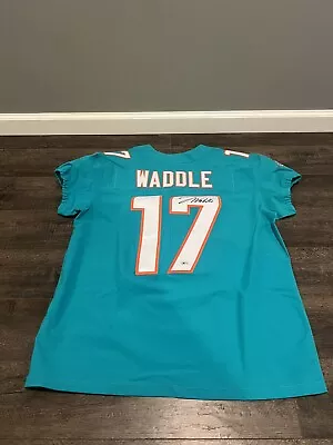 Nike Elite Vapor Jersey Jaylen Waddle Miami Dolphins Signed Authentic Fanatics • $515