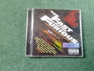 The Fast And The Furious Sound Track - Rare CD From First F&F Film PRICE CUT • £3.50