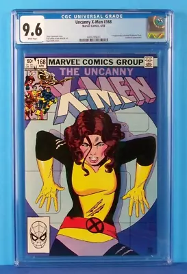 Uncanny X-Men #168 Marvel 1983  1st Madelyne Pryor  Claremont Story  CGC 9.6 NM+ • $120