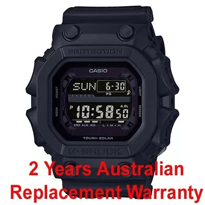 Casio G-shock Watch Solar Extra Large Gx-56bb Gx-56bb-1 Black 2-years Warranty • $199.90