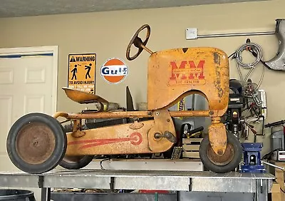 Vintage - Minneapolis Moline  Tractor Junior - Heavy Duty - Pedal Tractor • $1999