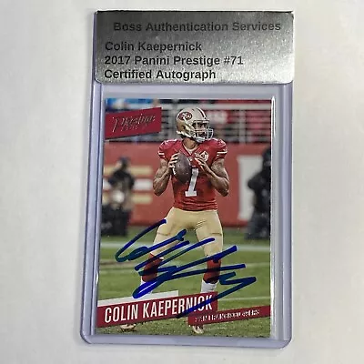 Colin Kaepernick BAS Certified Signed Auto Autograph San Francisco 49ers NFL QB • $0.99