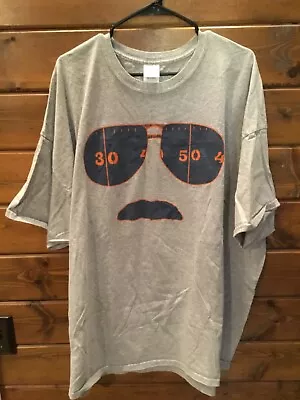 Chicago Bears Mike Ditka Face Gray Gildan Ultra Cotton T-Shirt 4XL EUC • $24.99