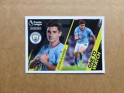 Panini PREMIER LEAGUE 2023 - Julian ALVAREZ - Manchester City One To Watch #427 • £1.29