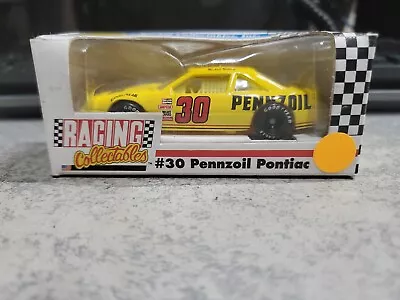 1991 Racing Collectables #30 Michael Waltrip Pennzoil Pontiac 1:64 Scale Nascar • $8.80