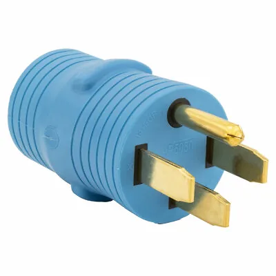 $10.95 • Buy 50 Amp RV Plug To 30 Amp Power Socket Adapter 50A Male To 30A Female