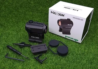 Holosun Elite 2 MOA Micro Green Dot Sight Black - HE403B-GR • $164.99