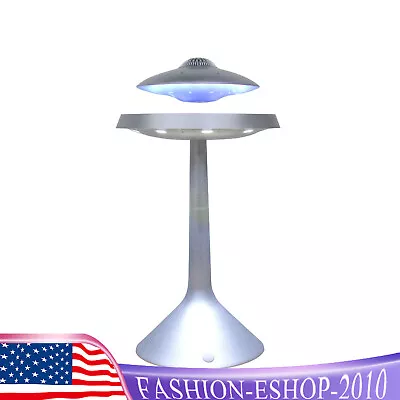 Levitating Floating Speaker Wired Magnetic UFO LED Lamp Bluetooth Speaker • $85.54