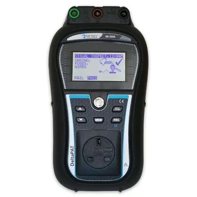 Metrel DeltaPAT MI3309BT  Downloadable PAT Tester – Bluetooth Enabled PAT Tester • £1042.27