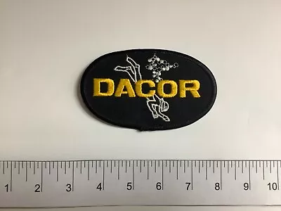 Vintage Dacor Diving Genuine Cloth Emble From 1970’s-1980’s. New Original Stock. • $15