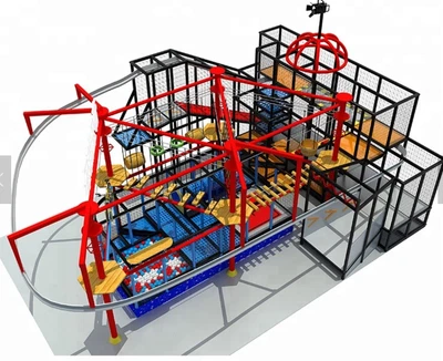 £2389014.75 • Buy 6,000 Sqft Commercial Zip Line Roap Course Playground Soft Play Zone We Finance