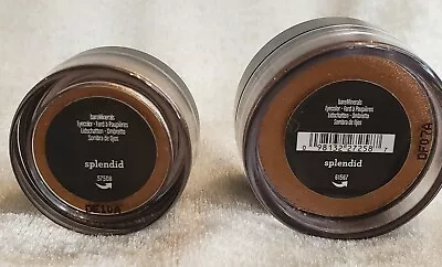 2x I.d. BareMinerals Eyecolor Loose Eyeshadow SPLENDID 61567 .01 + .02 Oz NEW • $26.99