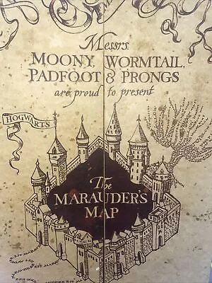 Harry Potter Marauders Map • $15