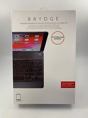 Brydge Bluetooth Keyboard Apple IPad Air 3rd Gen Pro 10.5 Spanish Layout QWERTY • £8.99