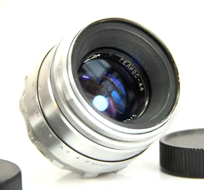 KMZ Helios 44 2/58mm 13 Blades Swirling Bokeh Soviet Lens  Mount M39+ Ring M42 • $320