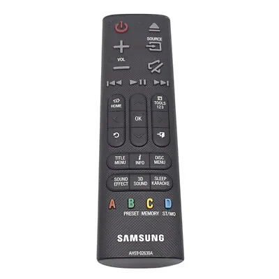 Genuine Samsung Home Theater Remote Control For HT-H7750WM HT-H7730WM • $27.49