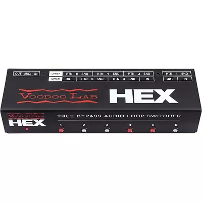 Voodoo Lab HEX Audio Loop Switcher • $299.99