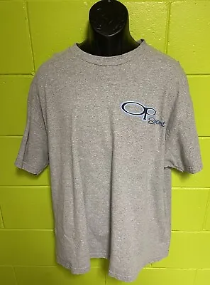 Vintage Ocean Pacific Shirt Mens Large Gray Beach Outdoor Surf OP Sport XXL 2XL • $13