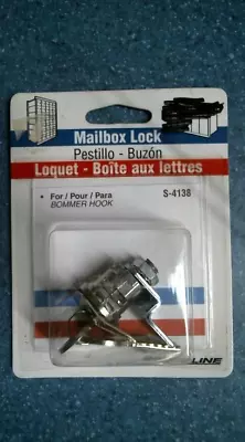 Prime-Line S-4138 Mailbox Lock Bomber Nickel Plated FREE SHIPPING • $10