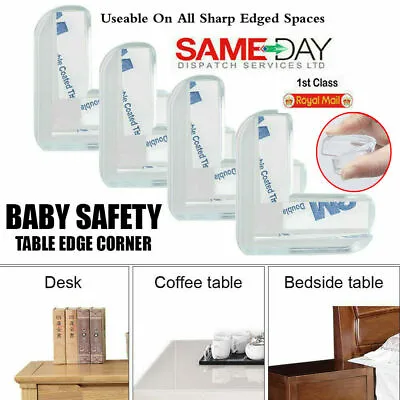 Safety Corner Cushions For Baby Child Kids Proof Desk Table Edge Cover Protector • £4.87