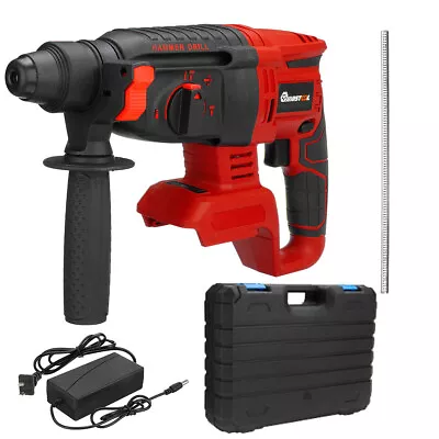 Cordless Electric Rotary Hammer Drill Demolition Hand Tool Case Without Battery • $49.27