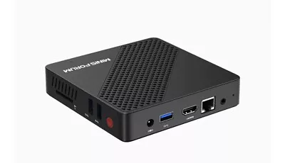  MINISFORUM Mini PC Fanless Silent Desktop Computer 4GB RAM 64GB EMMC Eu Charger • £79