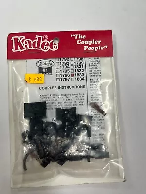 Kadee #1833 1 Scale Coupler Conversion Large Offset Couplers Truck Mount Gearbox • $5