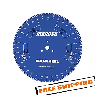 Moroso 62191 18 In. Degree Pro Wheel For Engine Stand Use • $91.61