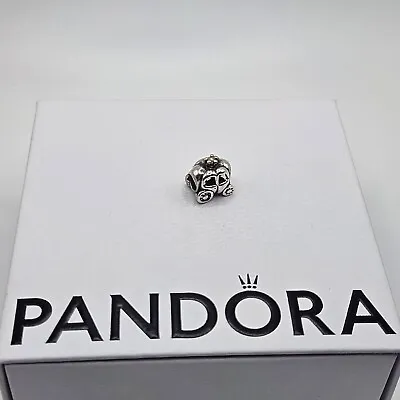 Genuine Pandora Royal Carriage Gold Two Tone Pearl Charm ALE 925 #790598P • £35