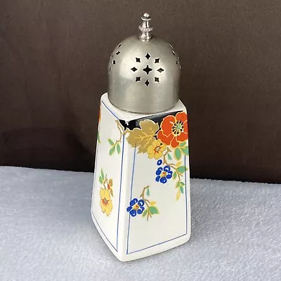 RARE! Vtg 1940s Coronet Ware England Parrot & Company Sugar Shaker EPNS Lid • $29.99