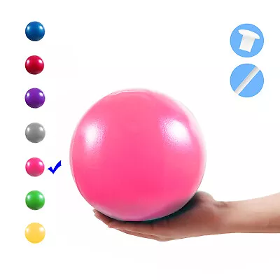 $8.99 • Buy Mini Exercise Ball, 9 Inch Small Gym Ball With Inflatable Straw For Yoga Pilates