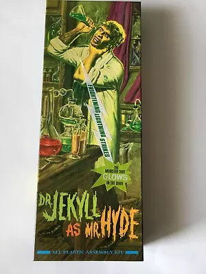 Dr Jekyll As Mr Hyde - Moebius Model Kit -  2007 - BOX & Instructions ONLY !! • $14.99