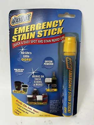 £24.70 • Buy Oxiout Emergency Stain Stick Spot Remover Wine Tea Discontinued