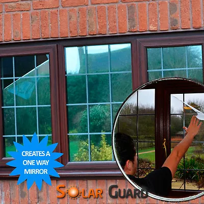 Reflective Window Film - Solar Control & One Way Mirror Privacy Glass Tint • £254.40