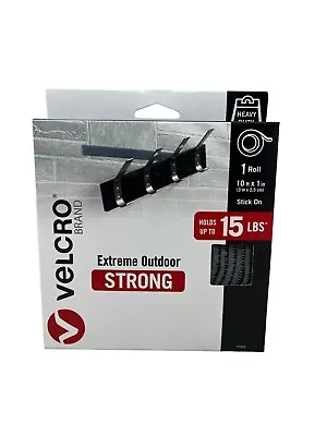 VELCRO 91365 - 15lb Extreme Outdoor Sticky Back Tape Roll 10Ft X 1 Inch Wide • $13.49