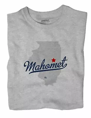 Mahomet Illinois IL Ill T-Shirt MAP • $19.50