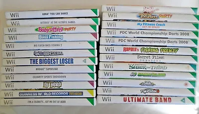 Nintendo Wii Games All Complete With Manuals - Pick Your Games - • £2.75