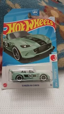 Hot Wheels 2015 Mazda MX-5 Miata HW J-Imports 3/10 #69/250 • $1.99