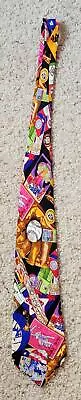 Vintage 1993 Nicole Miller Major League Baseball World Series Neck Tie • $20