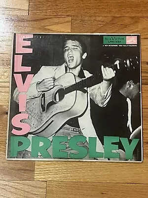 Elvis Presley -Self Titled- 1st Mono 1956 RCA Victor LPM-1254 Vinyl LP Original • $126