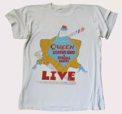 Queen - A Kind Of Magic - 1986 UK Tour Vintage Concert T-Shirt Freddie Mercury  • £150