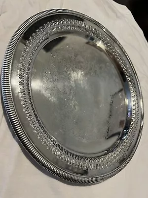 Vintage International Silver Company Serving Tray Platter • $12