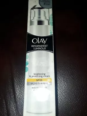 $29.20 • Buy Olay Regenerist Luminous Moisturiser SPF 20 50ml